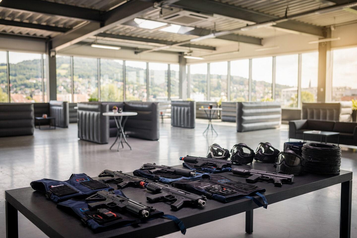 Leistungen von OUTGUN als Alternative zum Lasertag