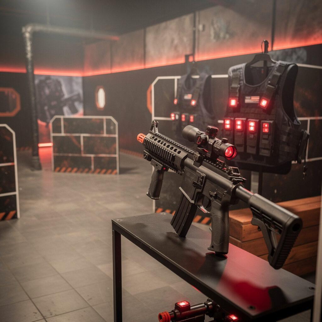 OUTGUN Lasertag: Technik, Einsatzorte sowie Spielmodi für realistisches Lasertag als Paintball-Ersatz