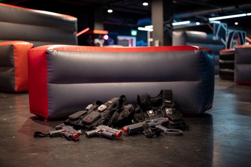 Erkenntnisse unter Stress bei OUTGUN Lasertag: Teamevents und Firmenevents